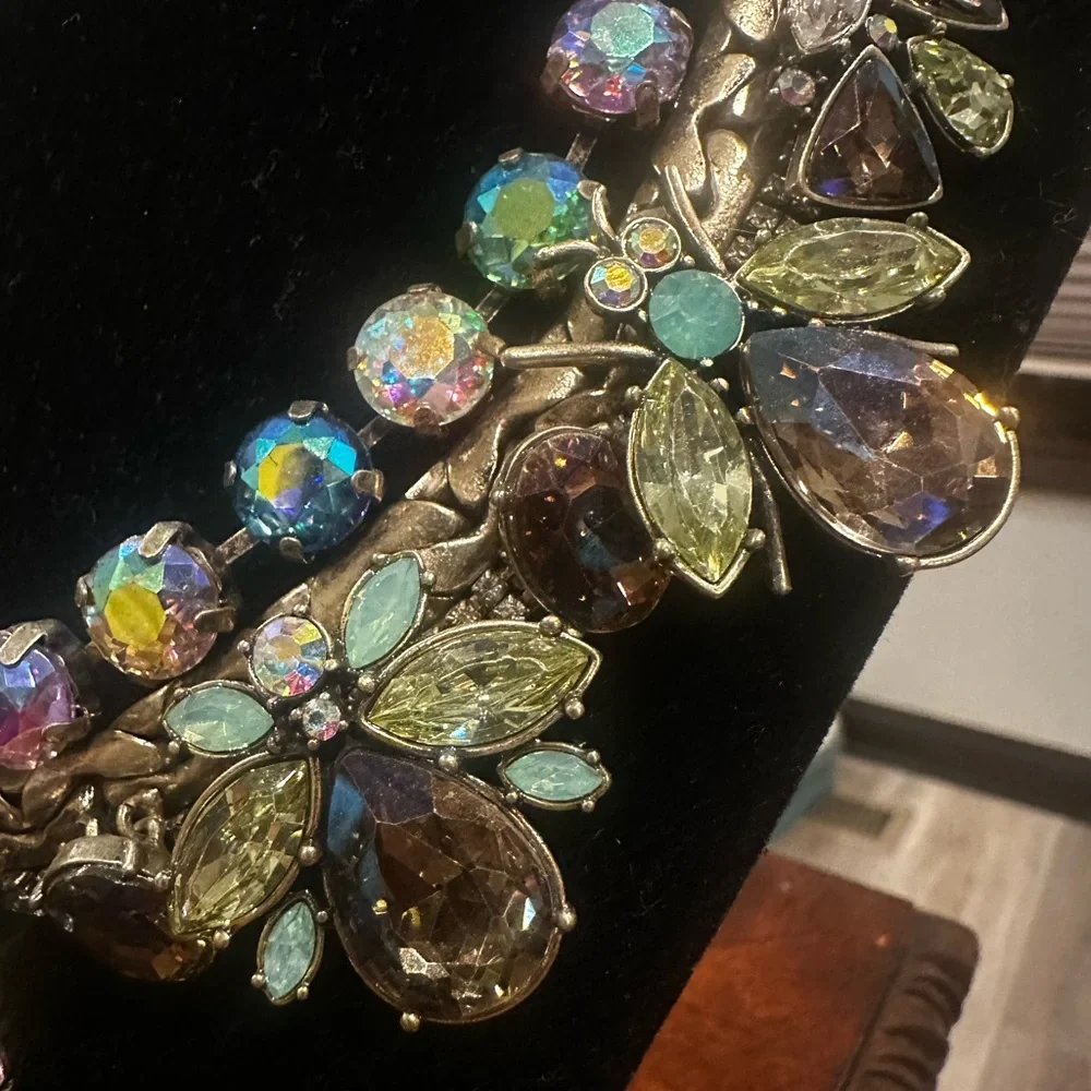 Banana Republic Multicolor Statement Bug Necklace - Picture 3 of 8